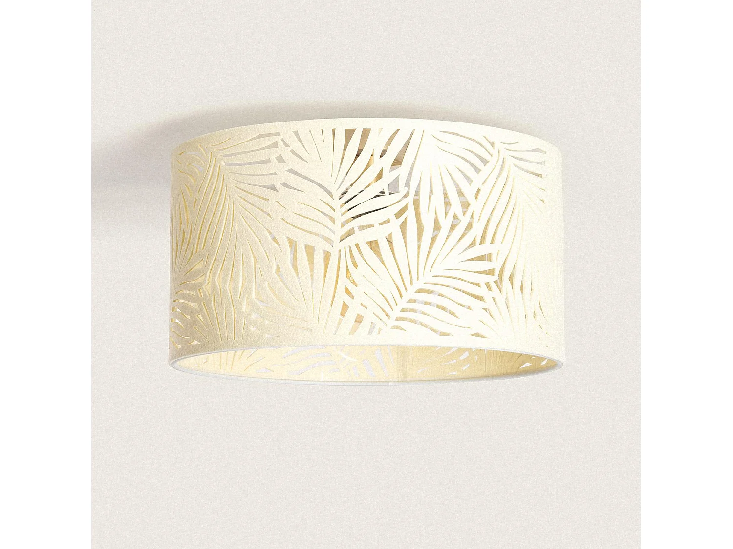 Plafón de Techo Fieltro Noemia Blanco