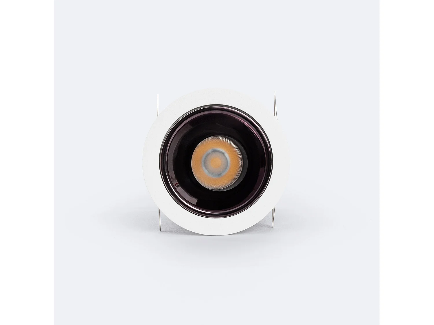 Spot Downlight LED 9W Conique Modulaire Lux Coupe Ø 55 mm 4000K Blanc / Noir Blanc neutre