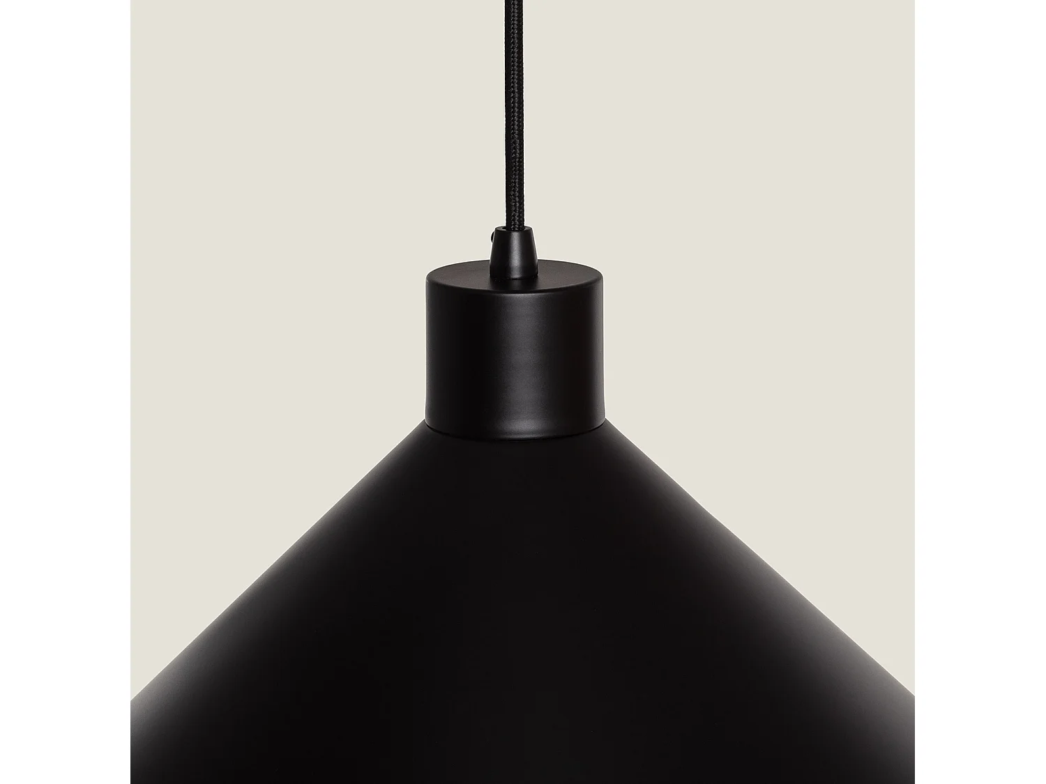 Suspension Métal Aleya Noir