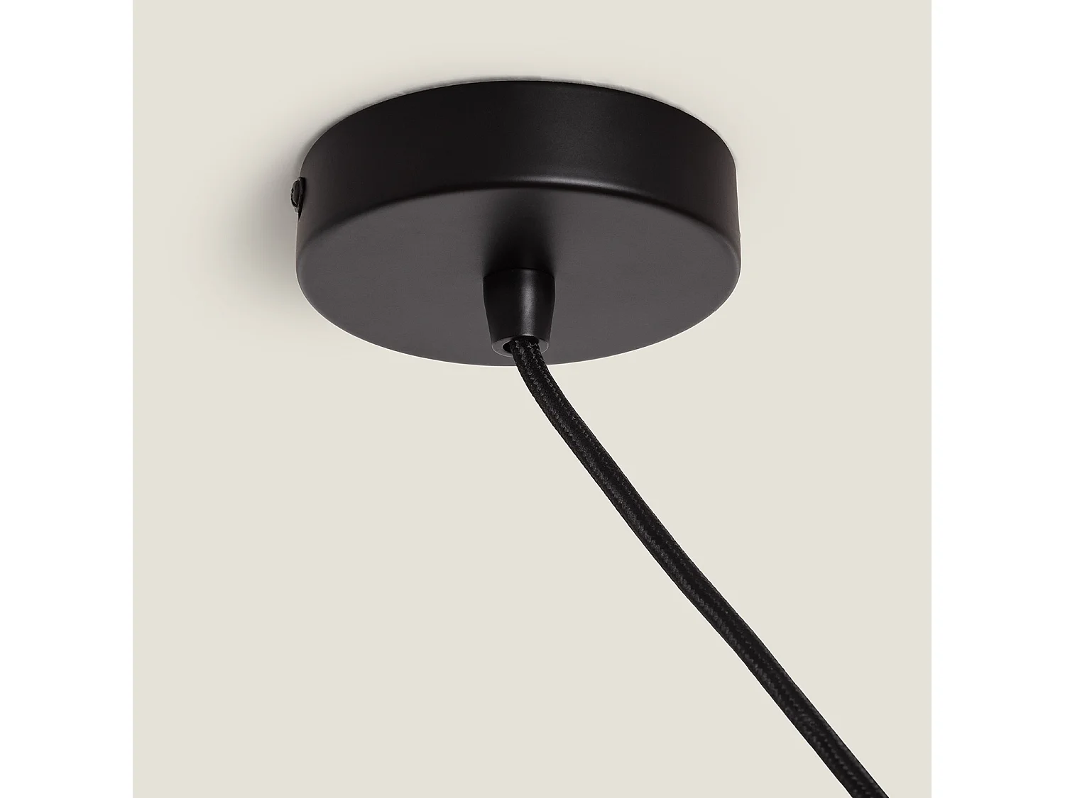 Suspension Métal Aleya Noir