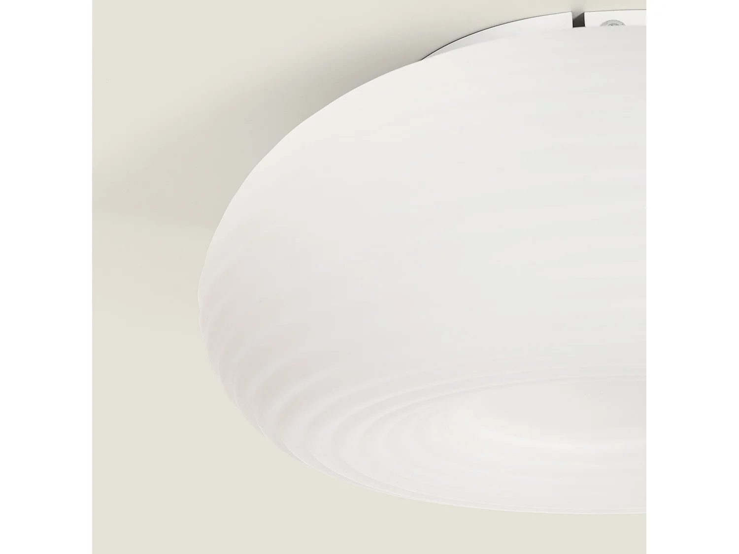Plafoniera LED 24W Circolare Metallo Ø350 mm Junai Bianco