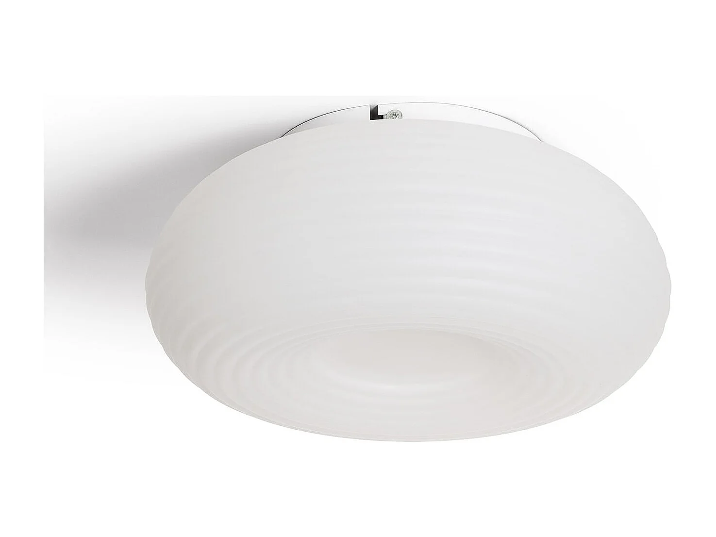 Plafoniera LED 24W Circolare Metallo Ø350 mm Junai Bianco