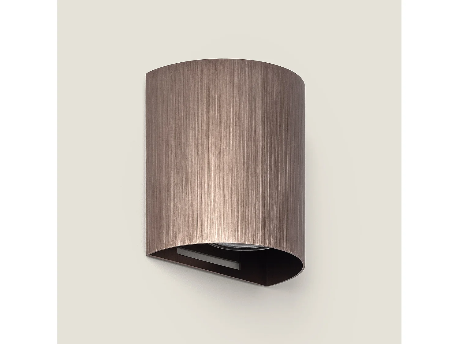 Aplique de Pared Aluminio Adonai Bronce