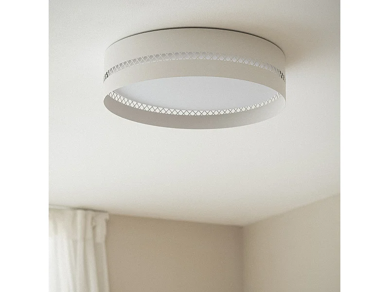 Plafón de Techo LED 30W Metal Walital S Blanco Mate