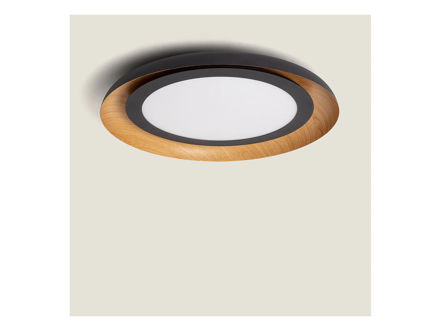 Plafonnier LED 30W Métal Garter Noir mat