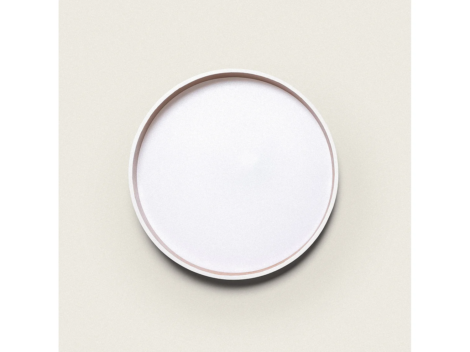 Plafonnier LED 28W Rond Ø400 mm CCT Sélectionnable Liam Blanc