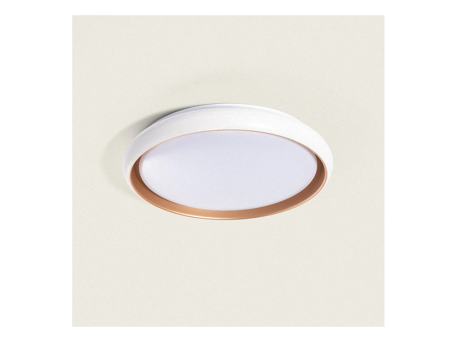 Plafoniera LED 28W Circolare Ø410 mm CCT Selezionabile Rayan Bianco