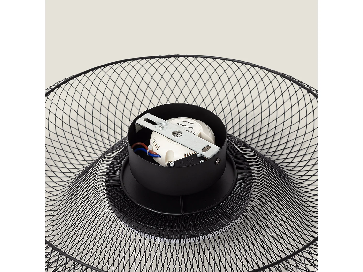Plafón LED 18W Metal CCT Seleccionable Zeiryn M Negro