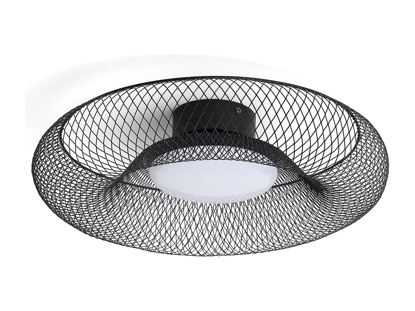 Plafón LED 18W Metal CCT Seleccionable Zeiryn M Negro
