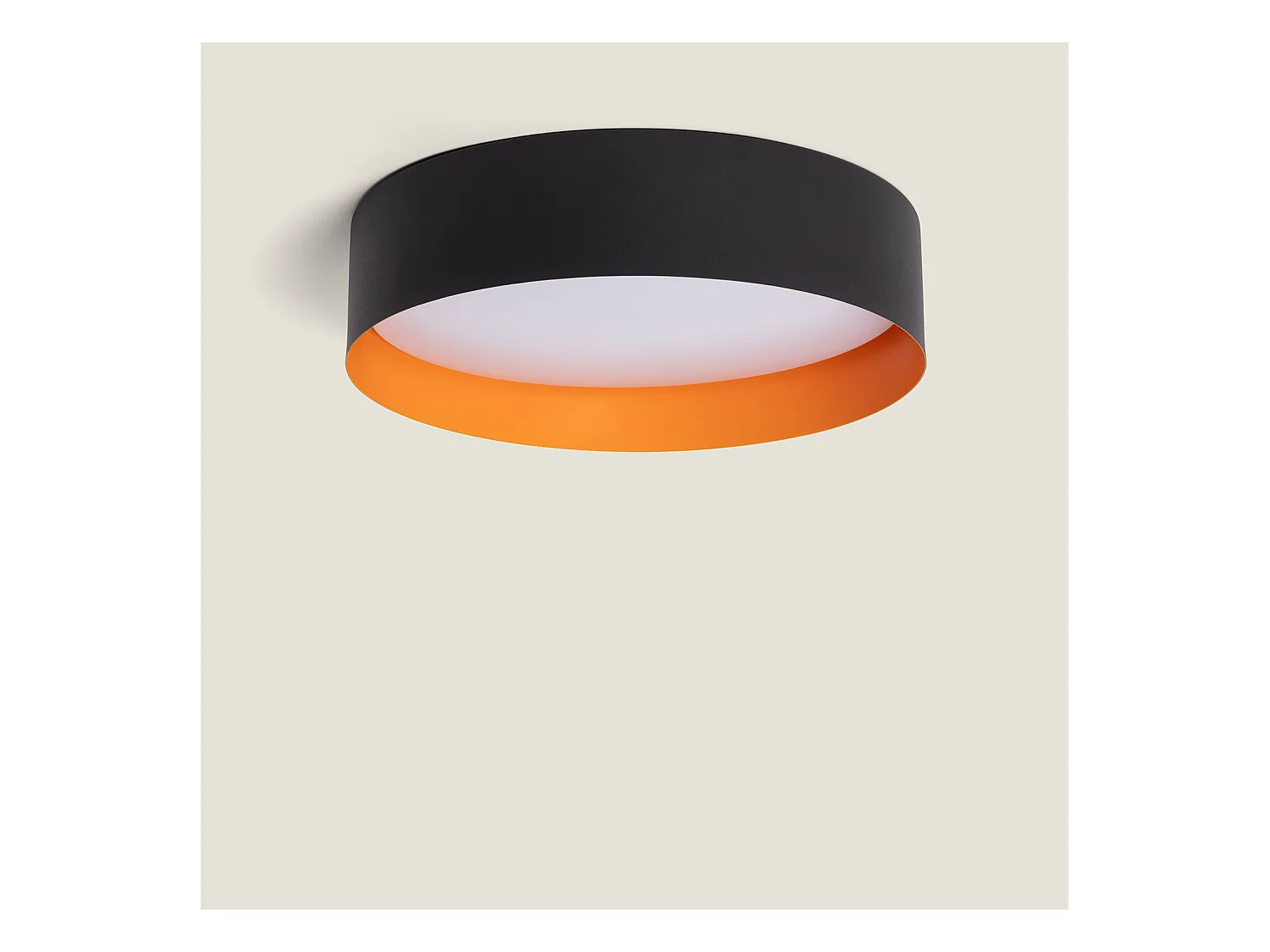 Plafonnier LED 30W Métal Talagapa S Noir