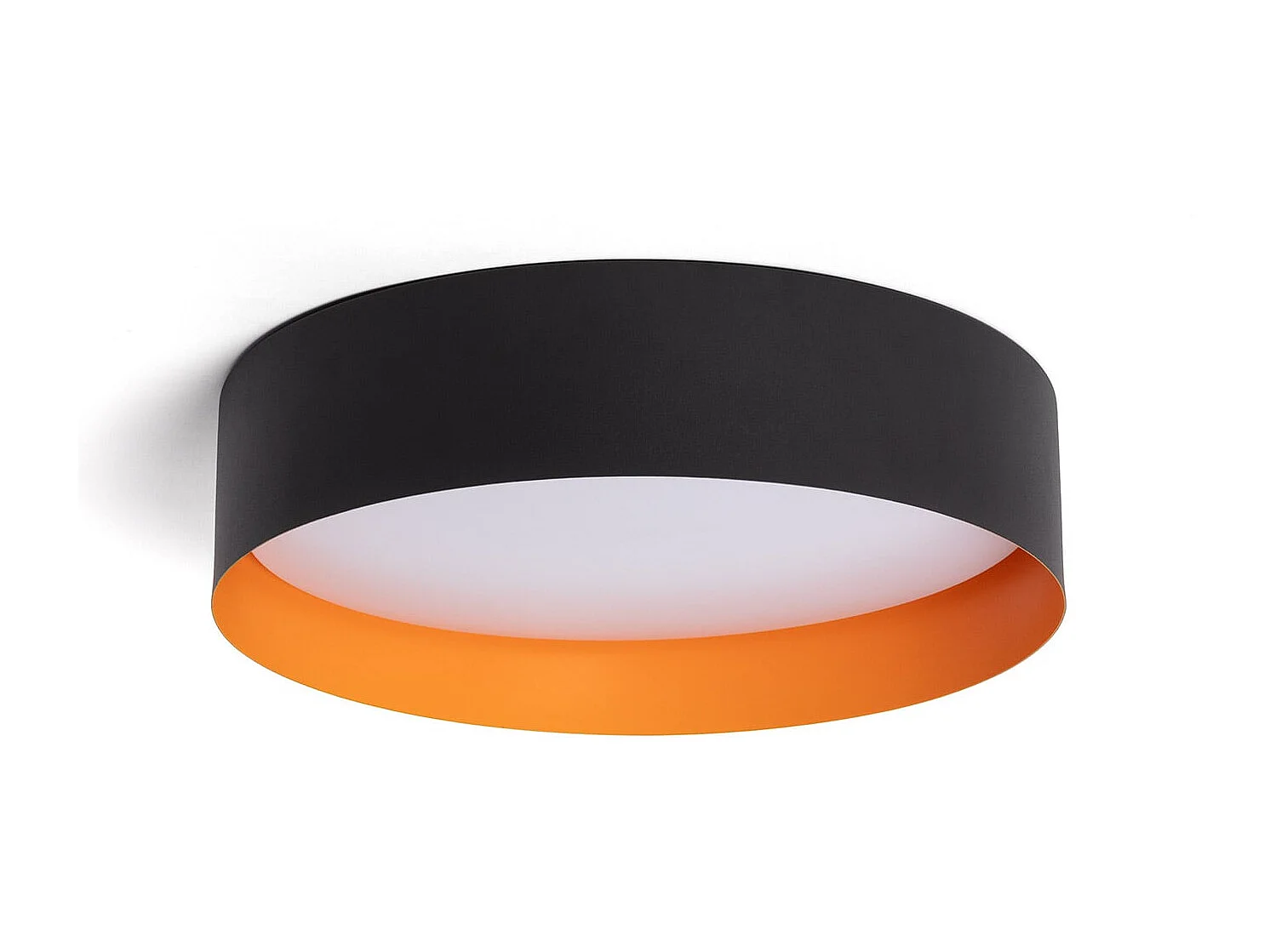 Plafoniera LED da 30 W in Acciaio Talagapa S Ø400 mm Nero