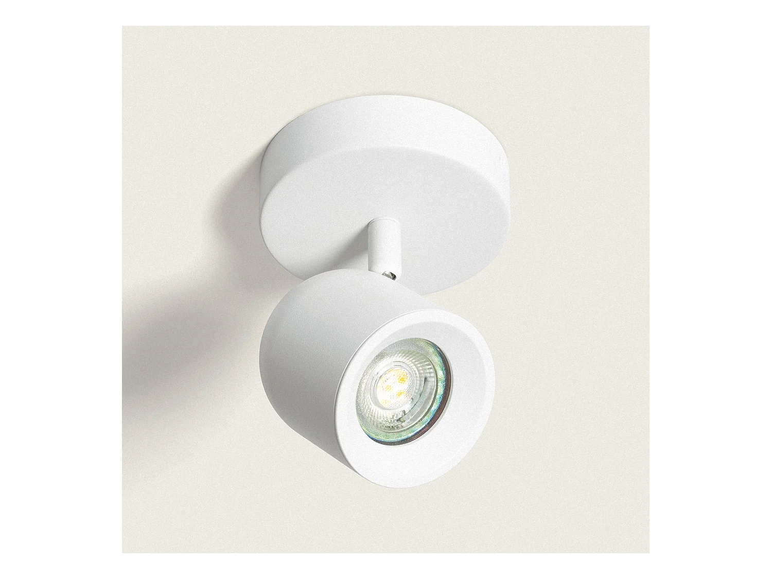 Applique Orientable Aluminium Caleb 1 Spot Blanc