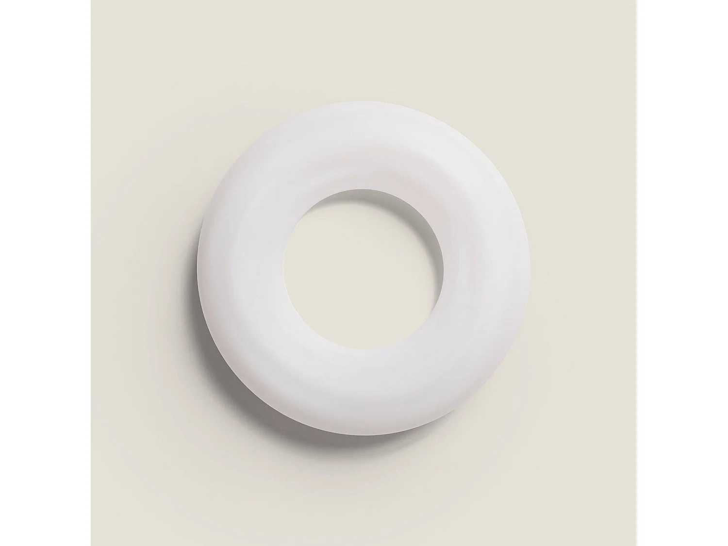 Plafonnier LED 24W Rond Métal Ø300 mm Kate  Blanc