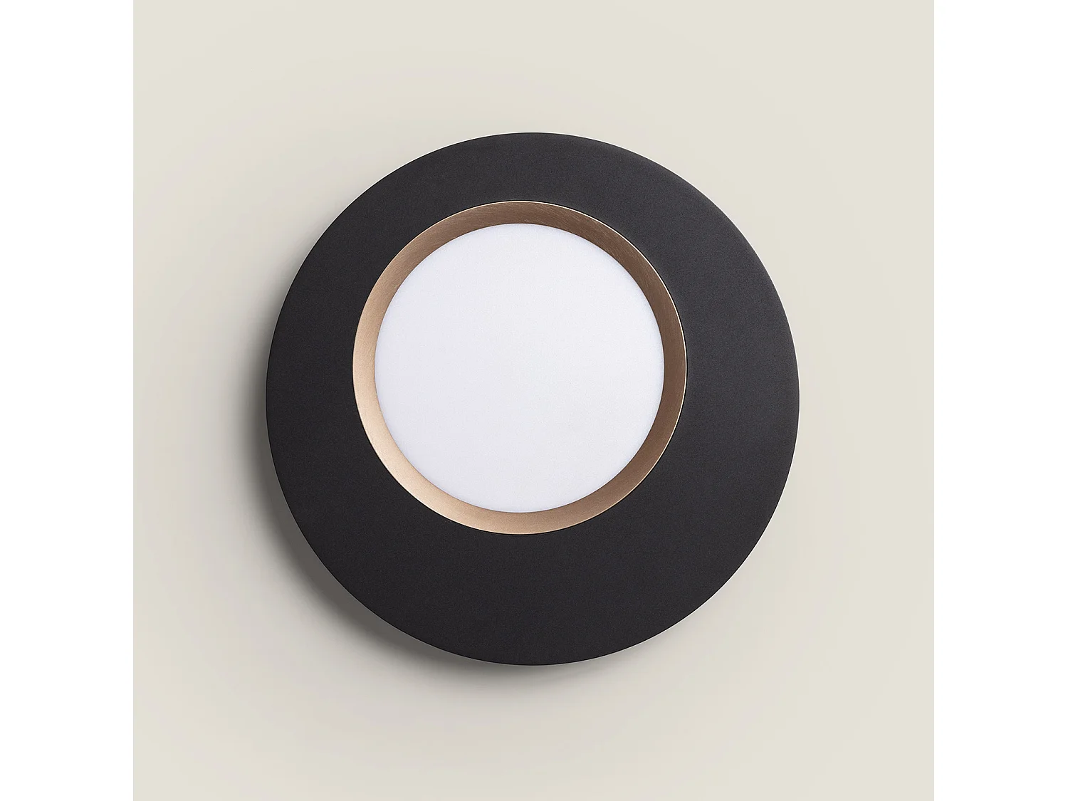 Plafón de Techo LED 30W Metal Taska S Negro