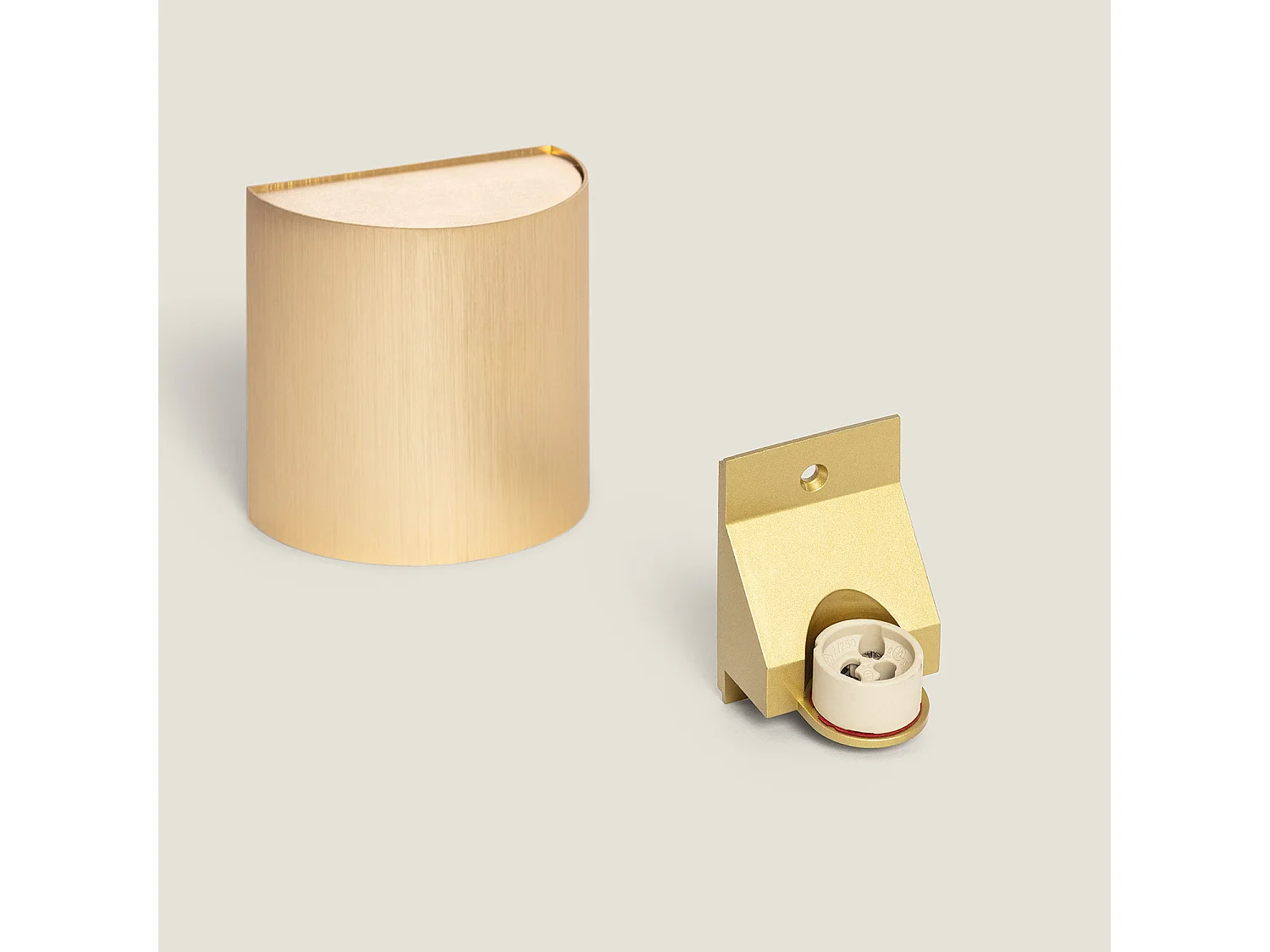 Applique da Parete Alluminio Adonai Oro