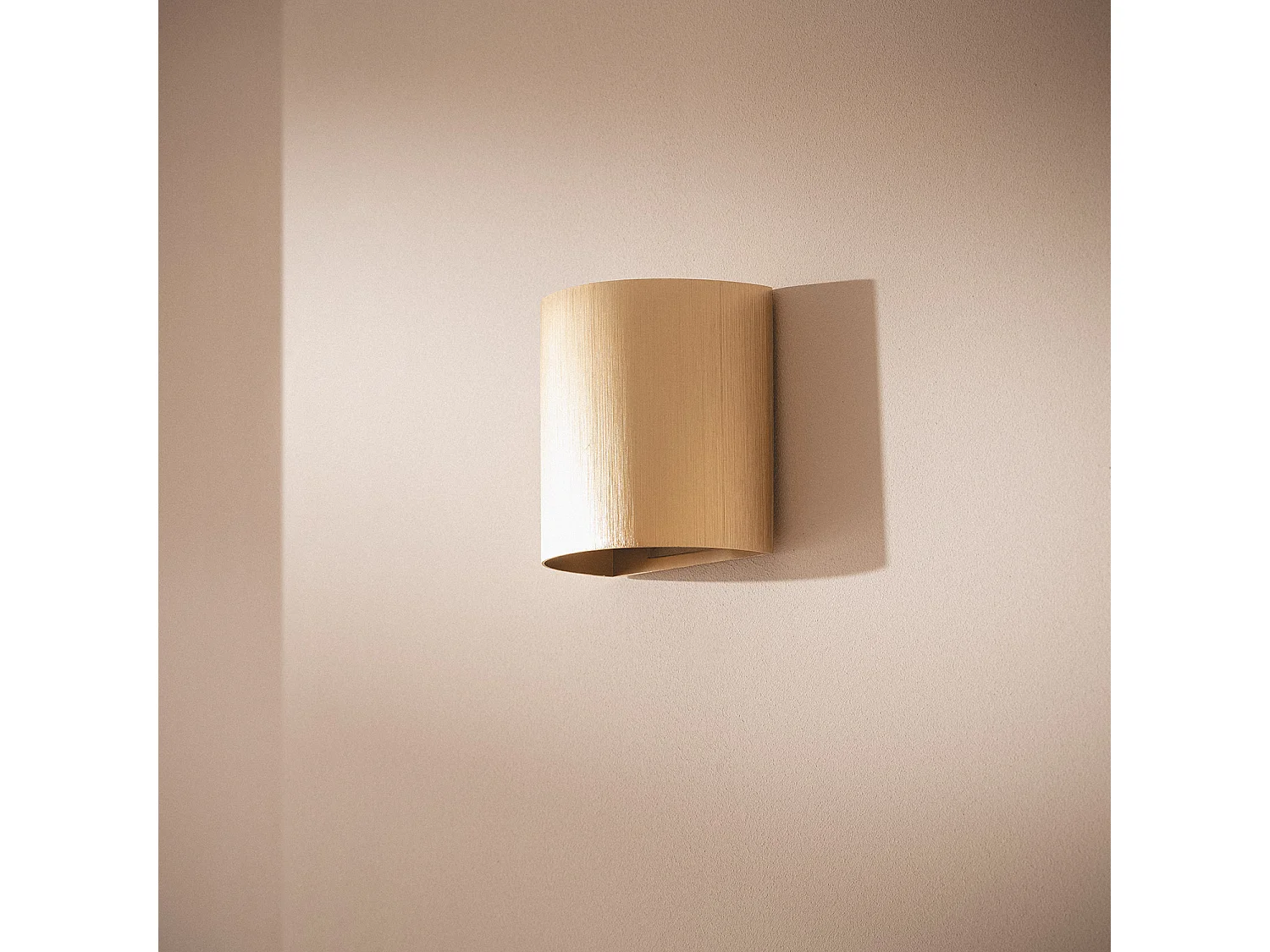 Applique Murale Aluminium Adonai Doré