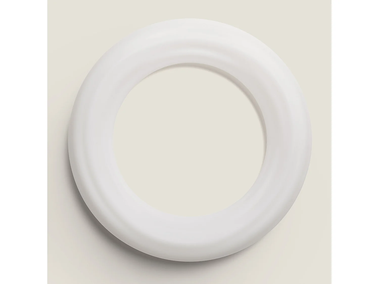 Plafonnier LED 48W Rond Métal Ø550 mm Kate  Blanc