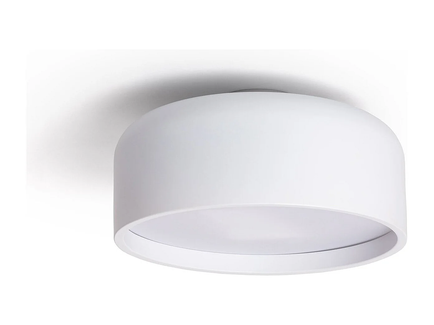 Plafoniera Metallo Lumpur Bianco
