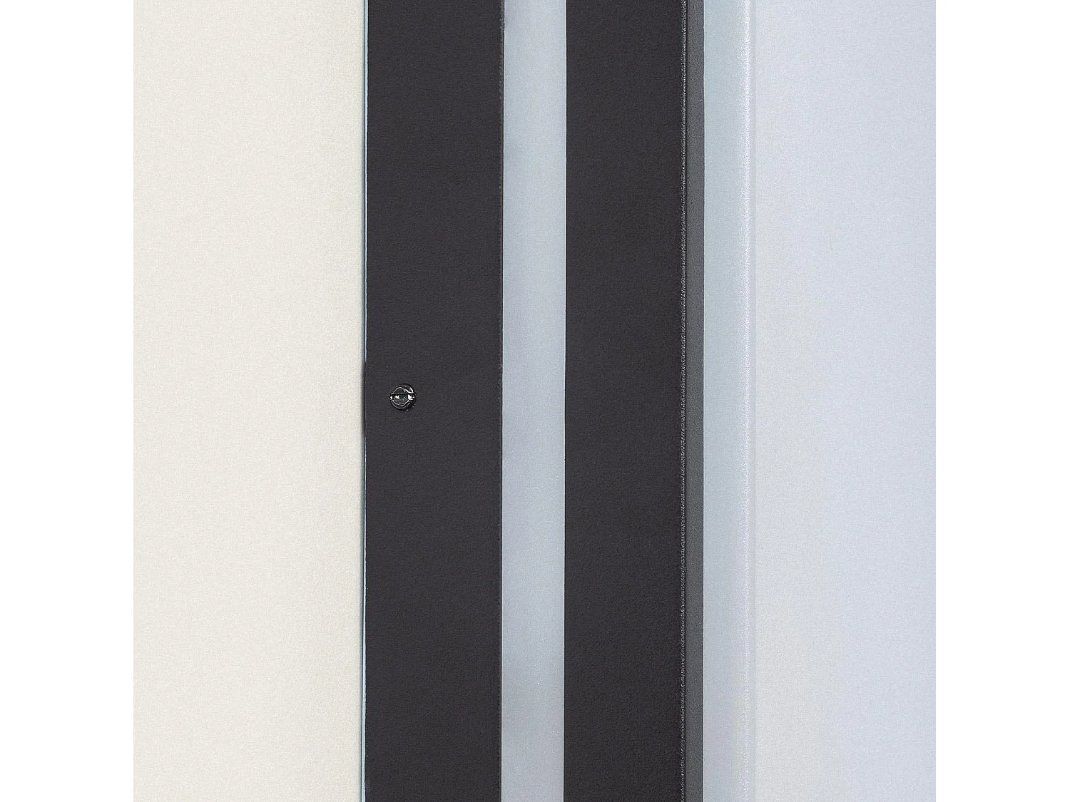 Plafonnier Carré Extérieure Aluminium 285x285 mm Kadam Noir