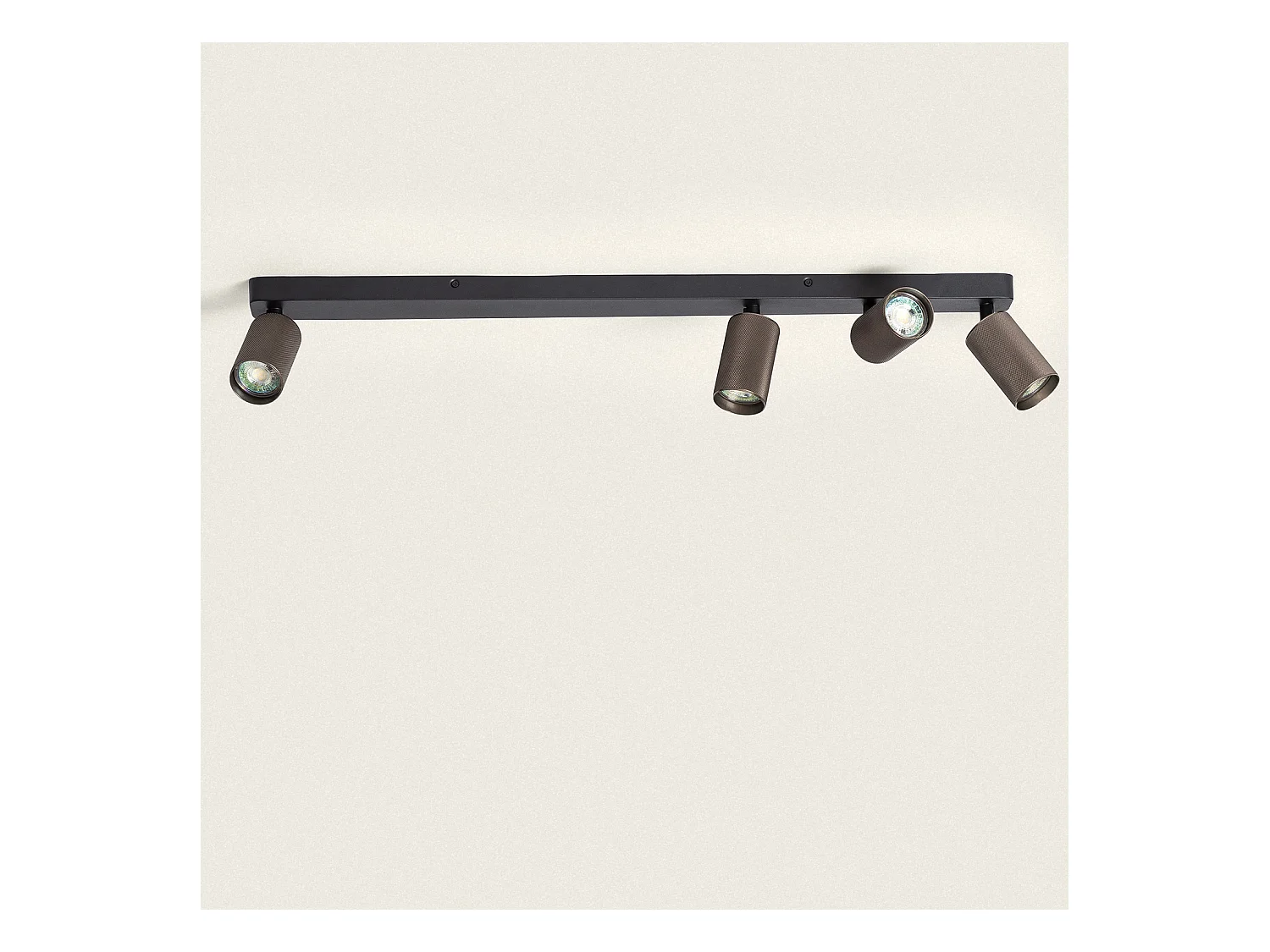 Plafonnier Aluminium Breixo 4 Spots Bronze
