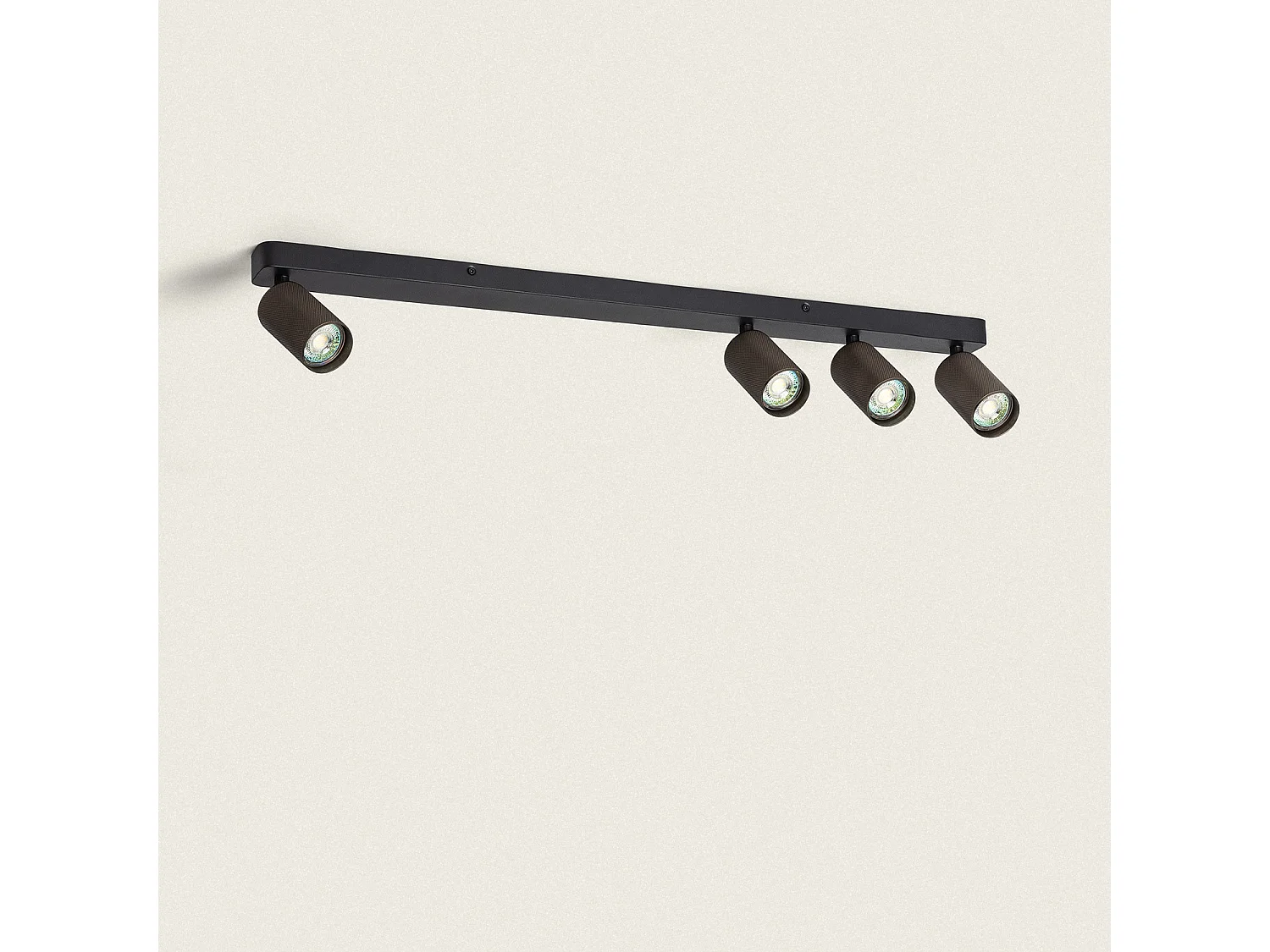 Plafonnier Aluminium Breixo 4 Spots Bronze