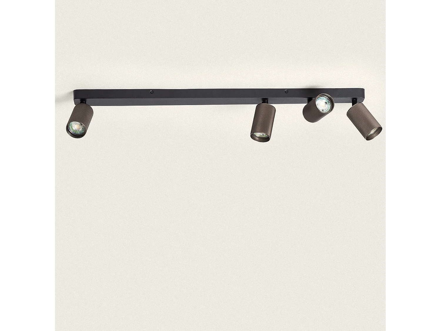 Plafonnier Aluminium Breixo 4 Spots Bronze