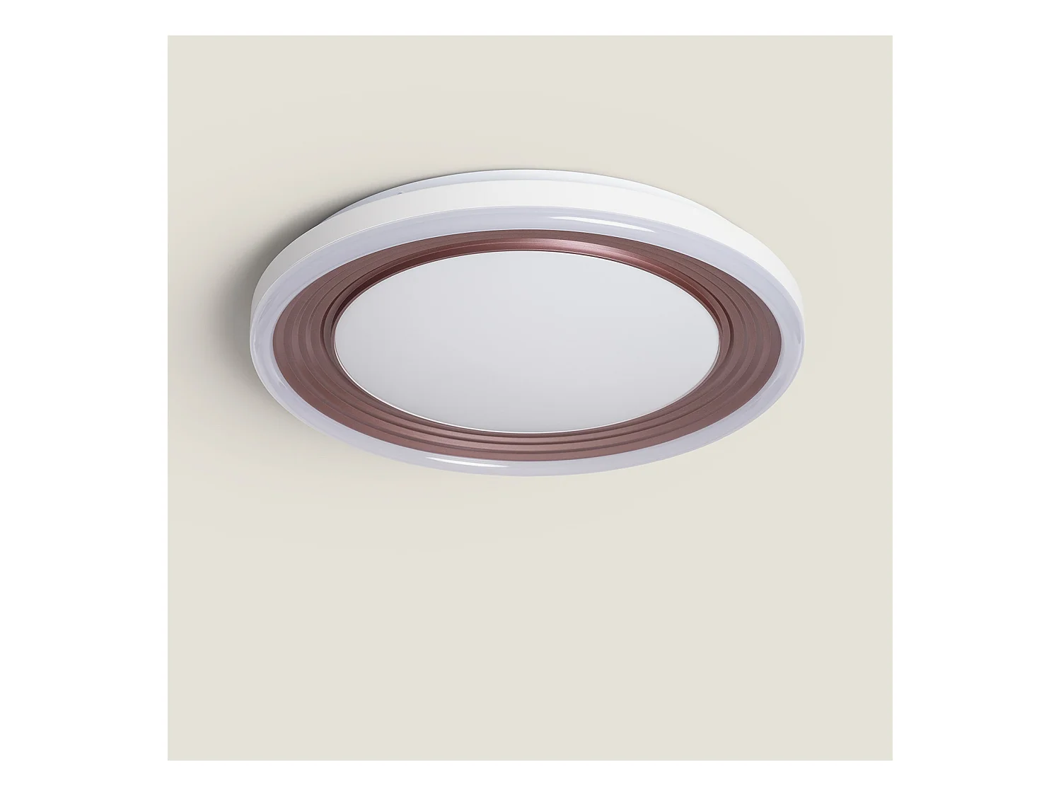 Plafonnier LED 24W Rond Métal Desse (2200K - 3000K - 4000K) CCT