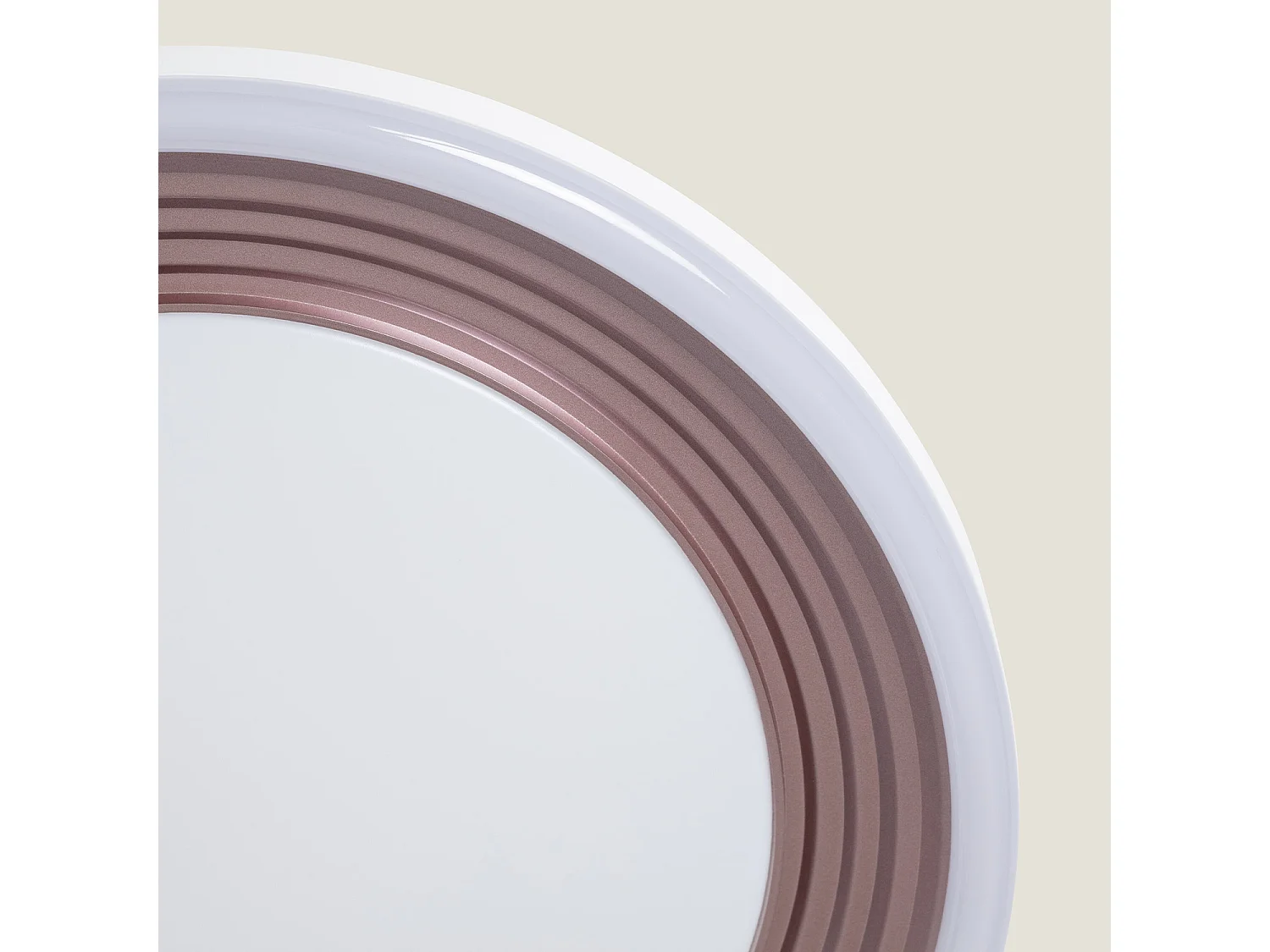 Plafoniera LED 24W Circolare Metallo Desse 2200K - 3000K - 4000K CCT