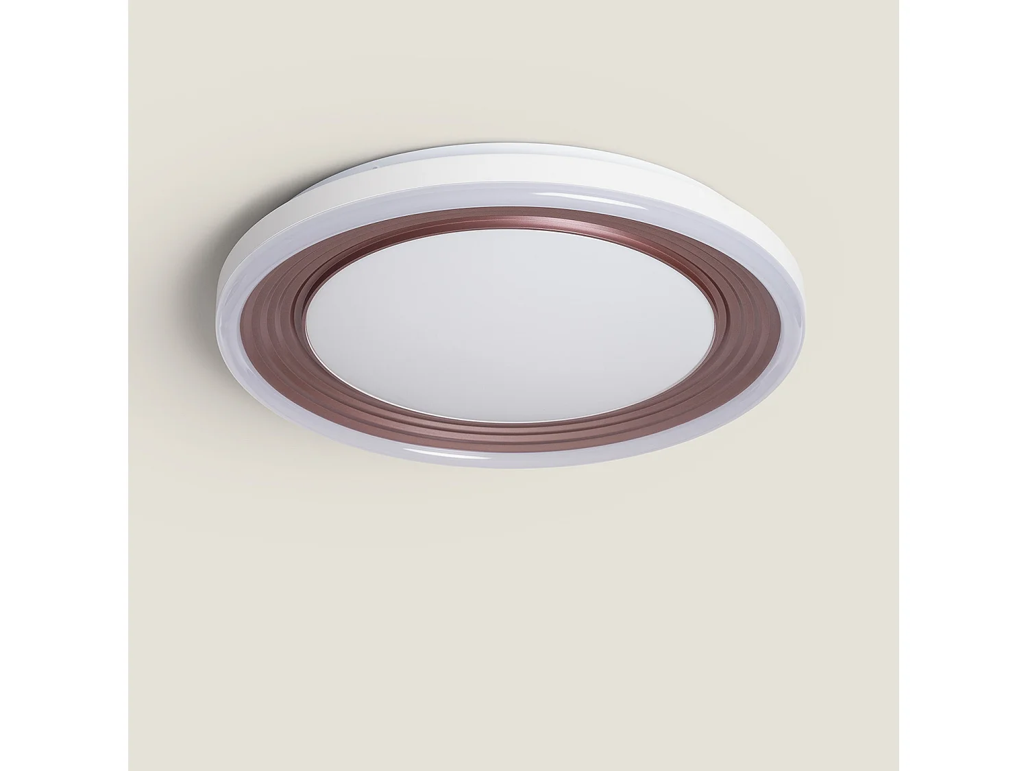 Plafoniera LED 24W Circolare Metallo Desse 2200K - 3000K - 4000K CCT