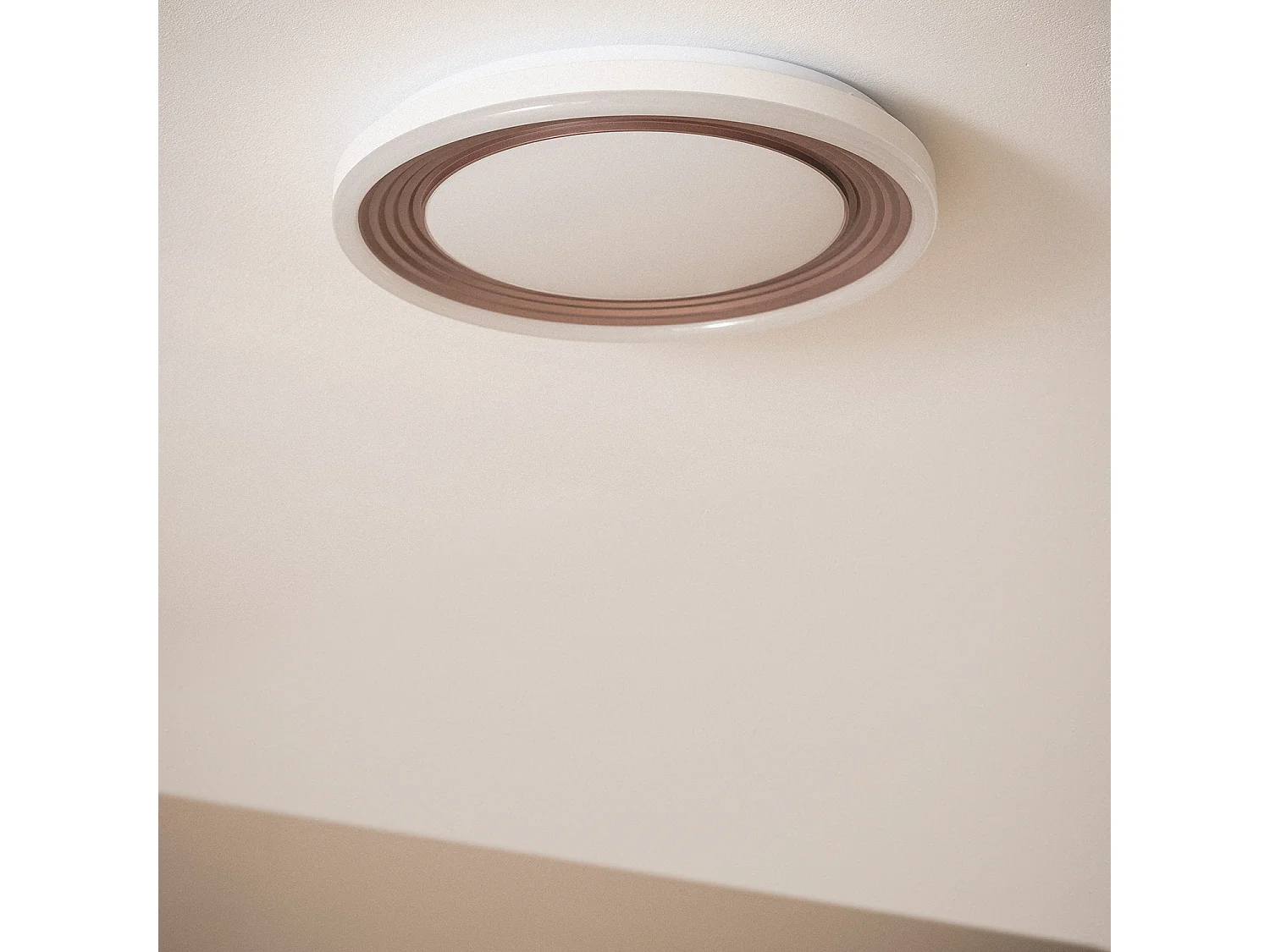 Plafoniera LED 24W Circolare Metallo Desse 2200K - 3000K - 4000K CCT