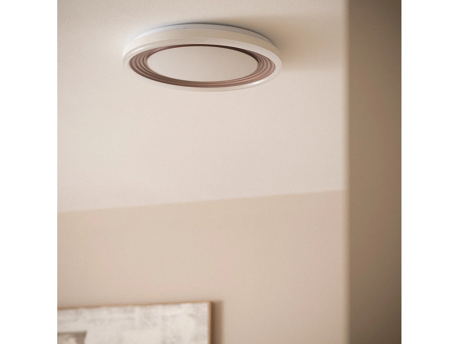 Plafoniera LED 24W Circolare Metallo Desse 2200K - 3000K - 4000K CCT