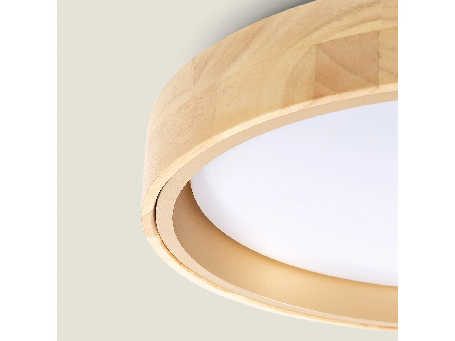 Plafoniera LED 24W Circolare Metallo Ø400 mm Lunder Oro