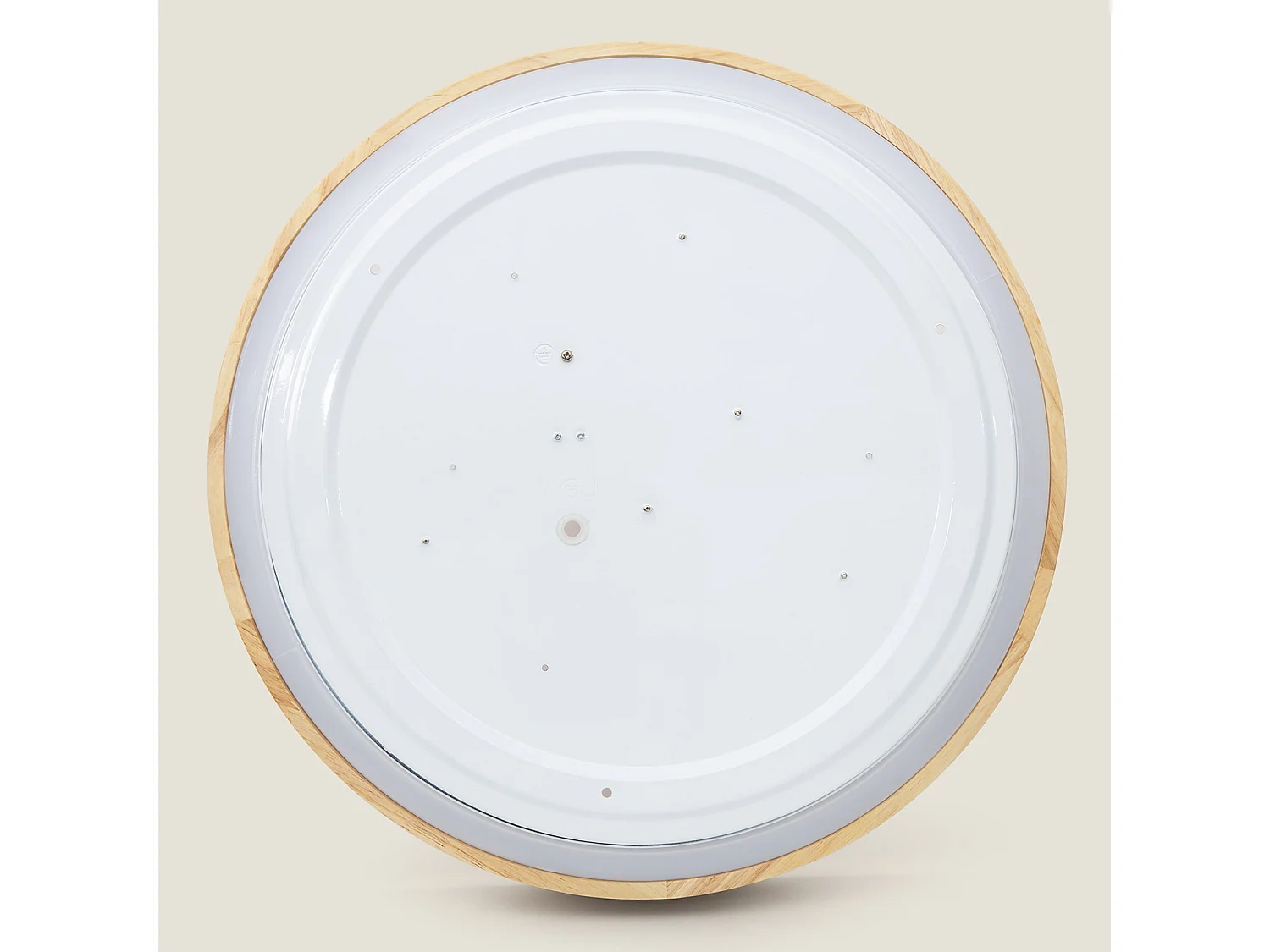 Plafoniera LED 24W Circolare Metallo Ø400 mm Lunder Oro