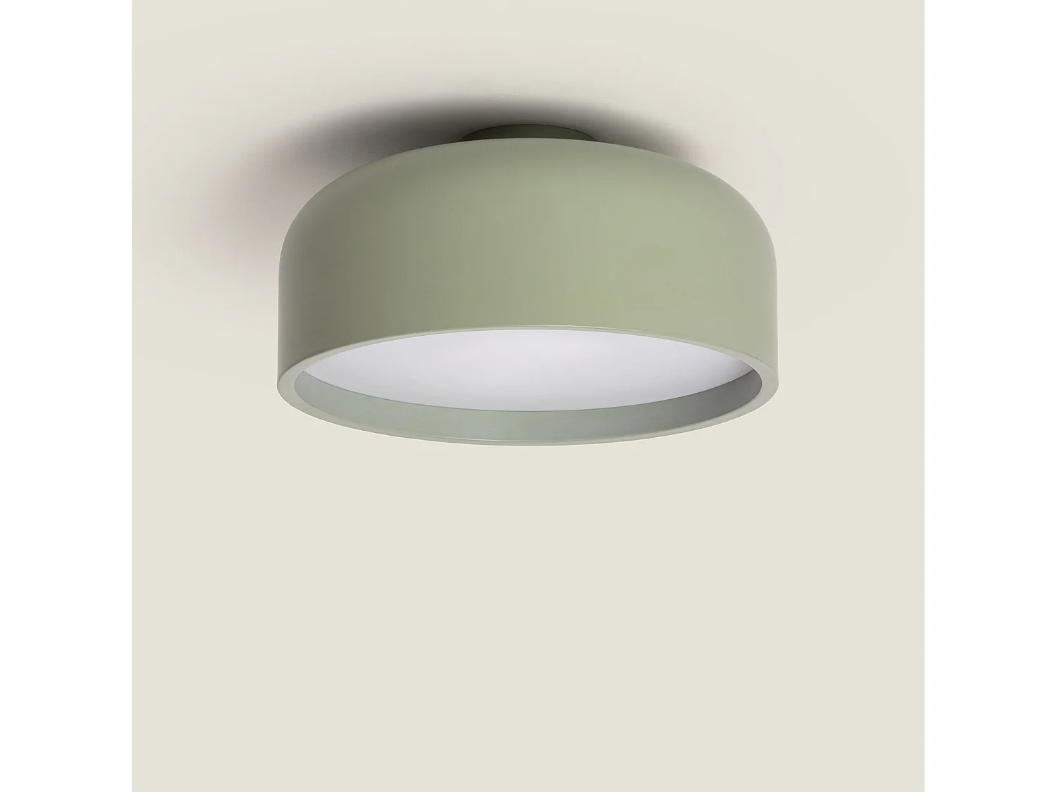 Plafoniera Metallo Lumpur Verde