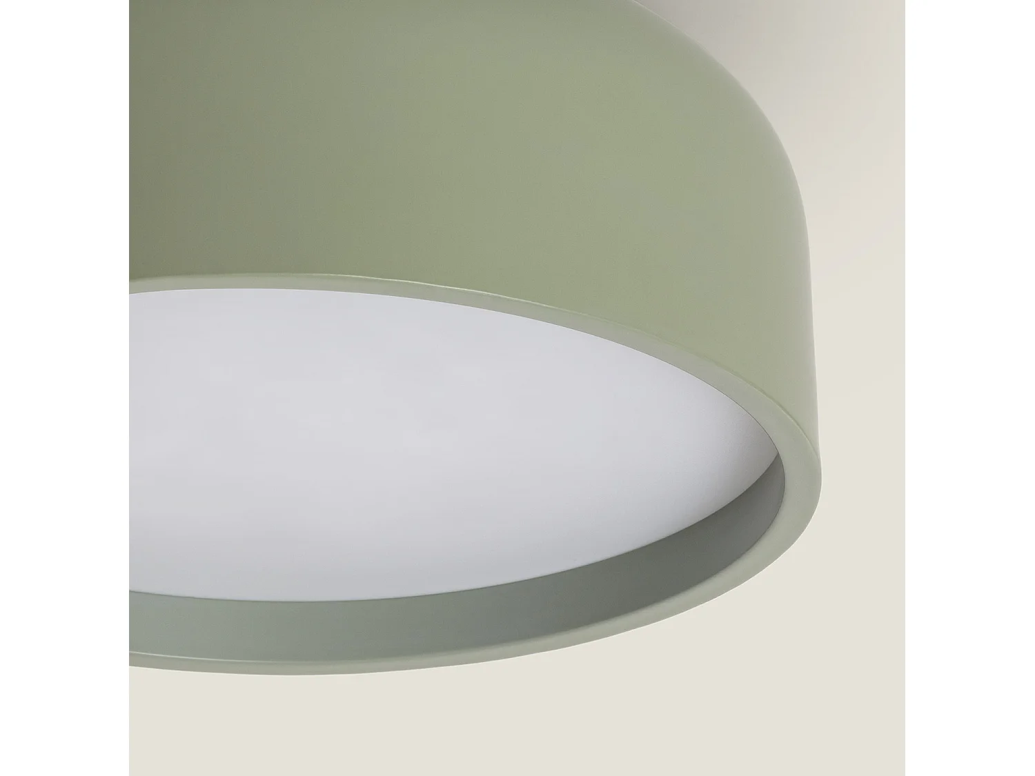 Plafoniera Metallo Lumpur Verde