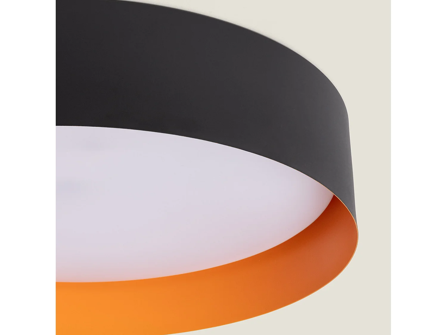 Plafonnier LED 40W Métal Talagapa L Noir