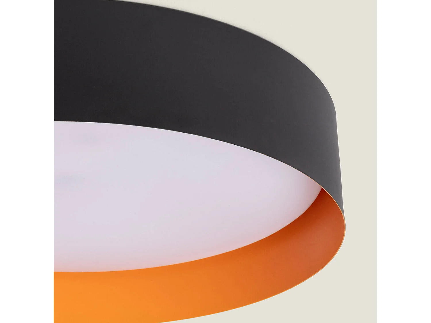 Plafonnier LED 40W Métal Talagapa L Noir