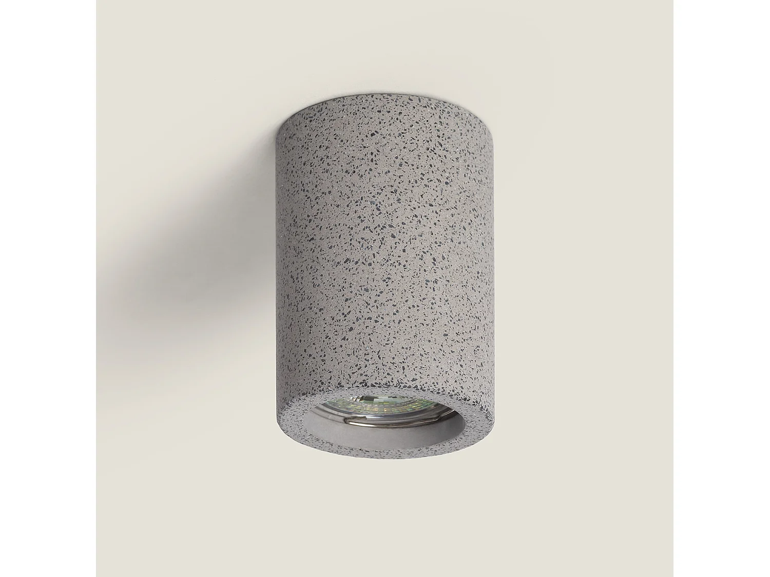 Aplique de Techo Cemento Cuarzo Gris