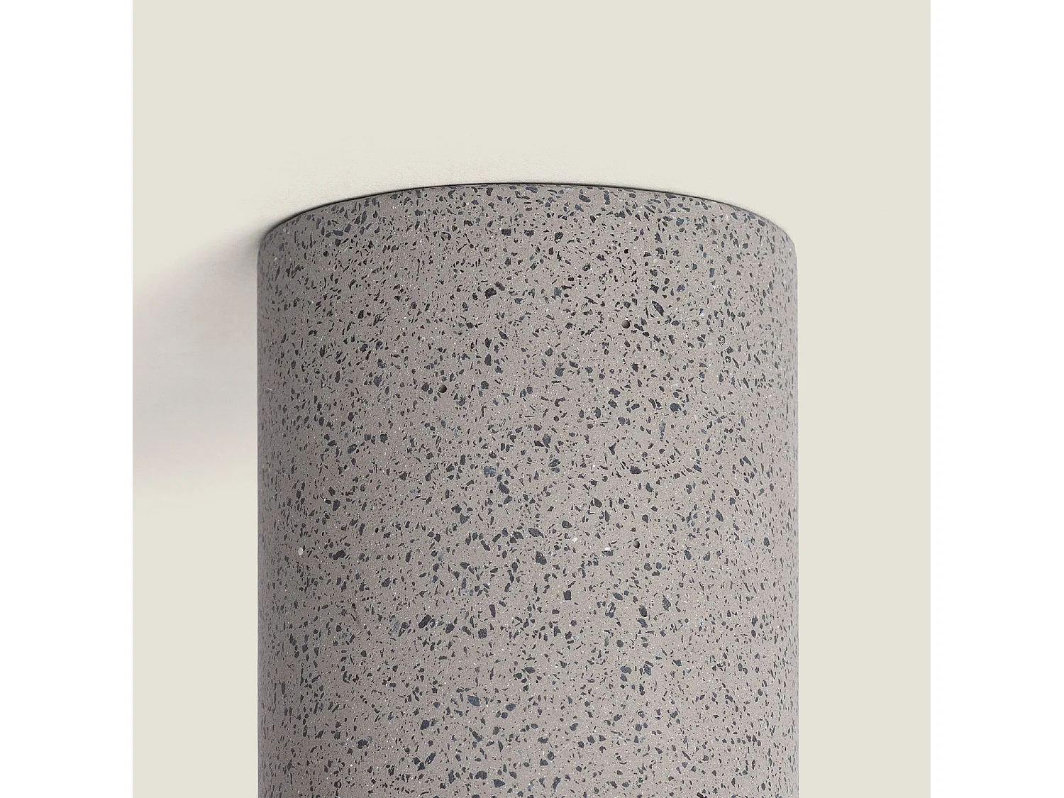 Aplique de Techo Cemento Cuarzo Gris