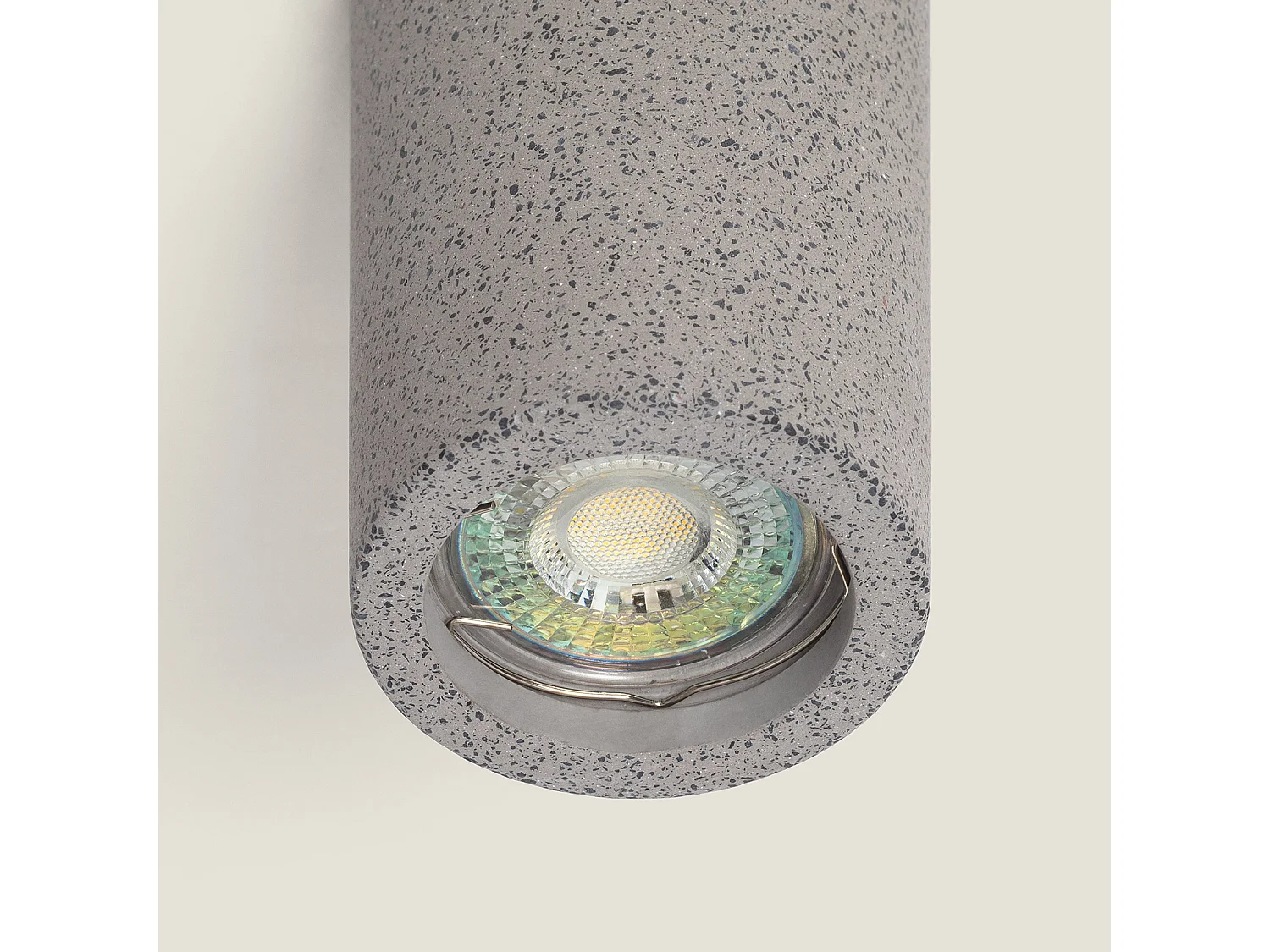 Aplique de Techo Cemento Cuarzo Gris