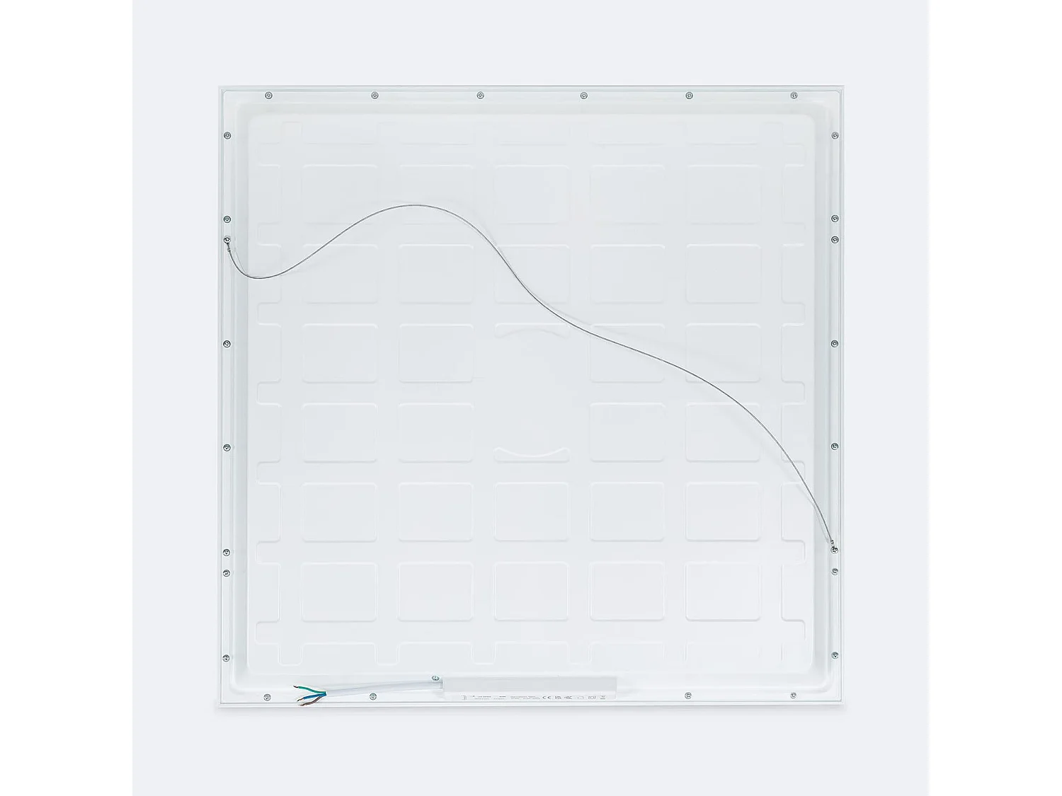 Panel LED 60x60cm 40W 4800lm Estanco IP65 Solid No Flicker 6000K Individual Blanco Frío