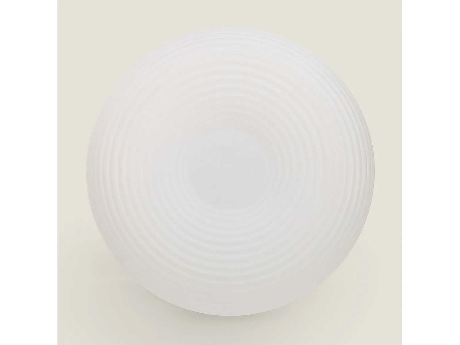 Plafonnier LED 48W Rond Métal Ø500 mm Junai  Blanc