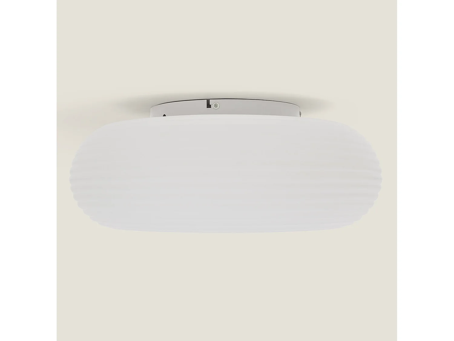 Plafón LED 48W Circular Metal Ø500 mm Junai Blanco