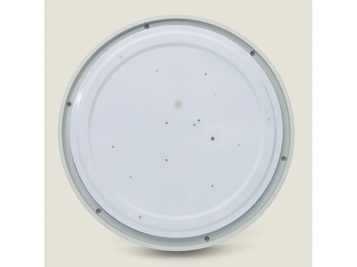 Plafonnier LED 24W Rond Métal Ø400 mm Marstal Doré