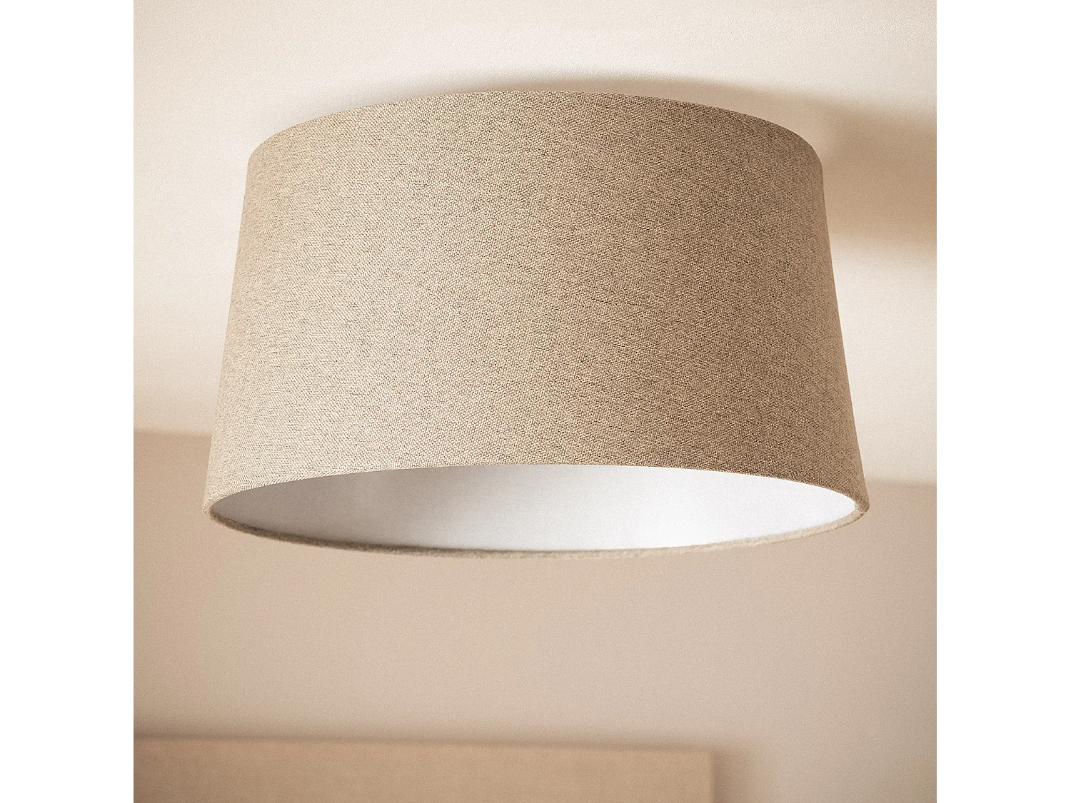 Lampada da Soffitto Lino Trude Marrone