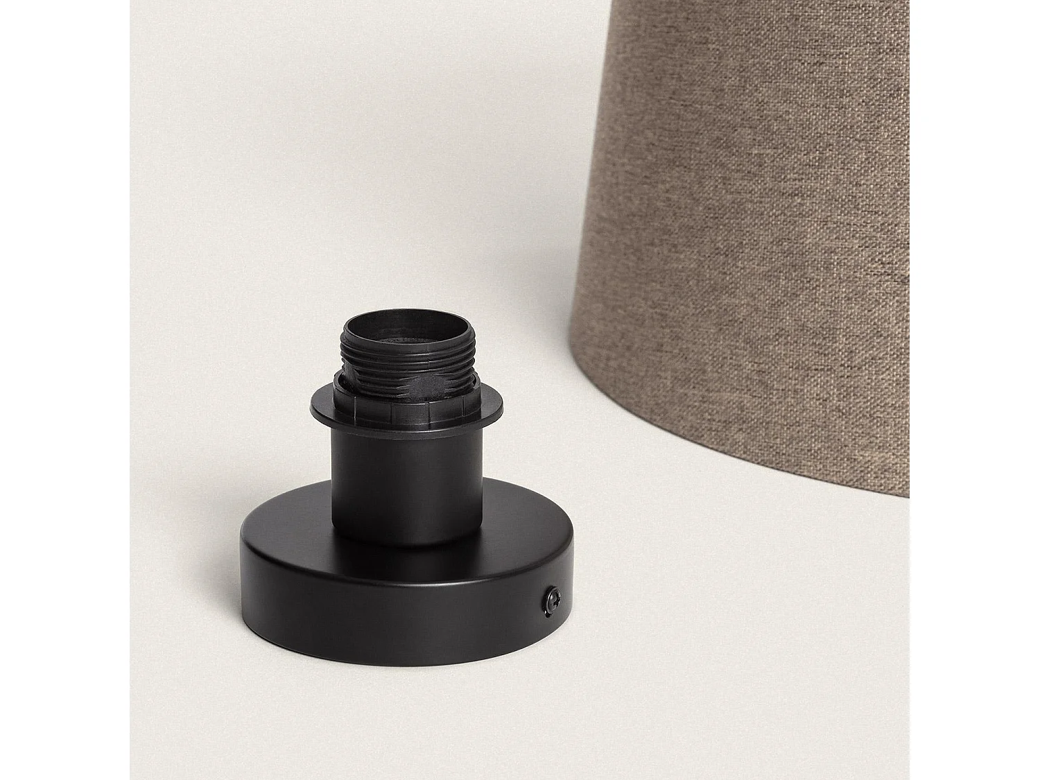 Lampada da Soffitto Lino Trude Marrone