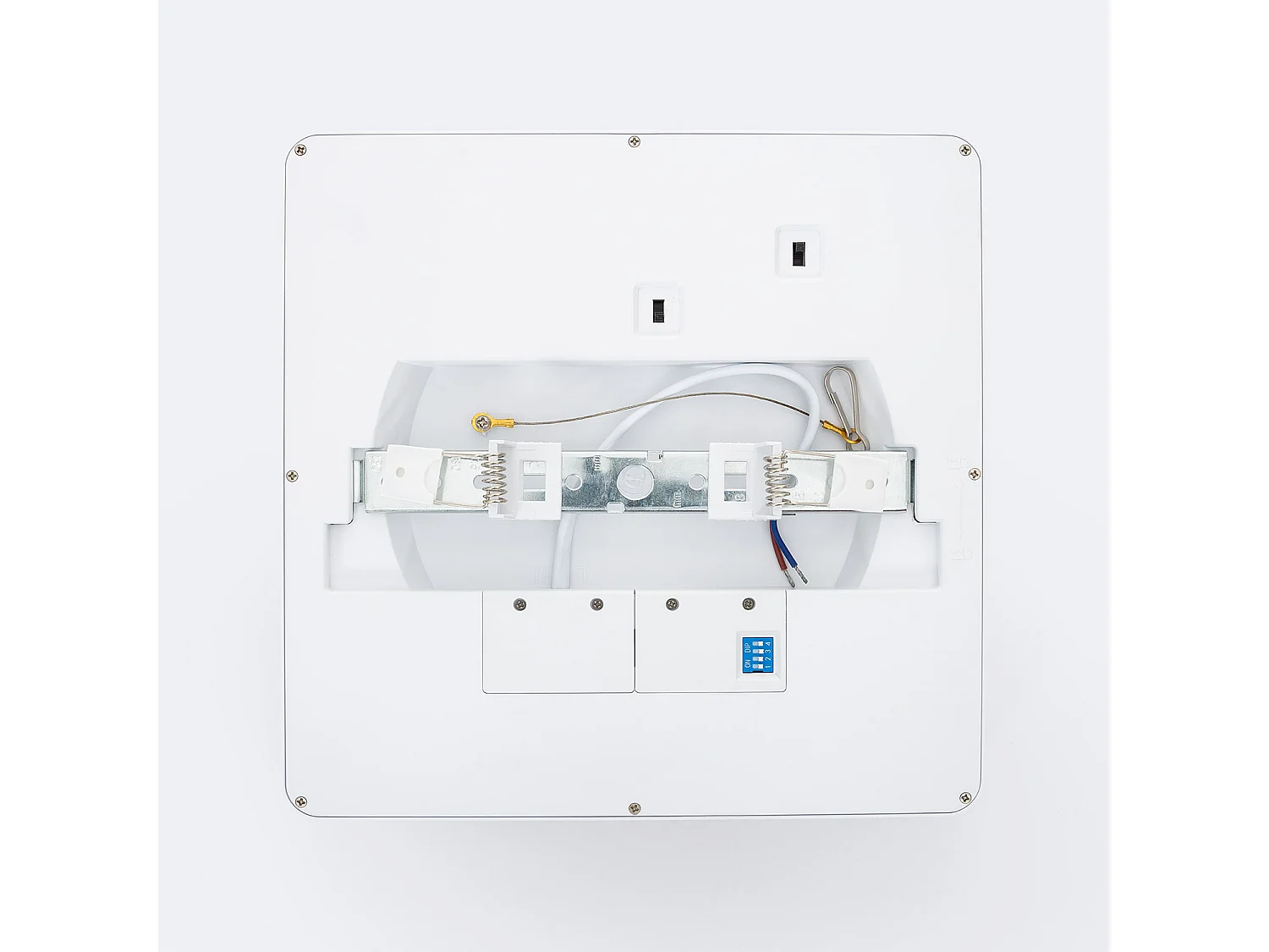 Downlight LED 9-12-18W Carrée CCT Sélectionnable Détecteur de Mouvement et Crépuscule Coupe 55-200 mm 2700K - 4000K - 6000K Sélectionnable (chaud-neutre-froid)