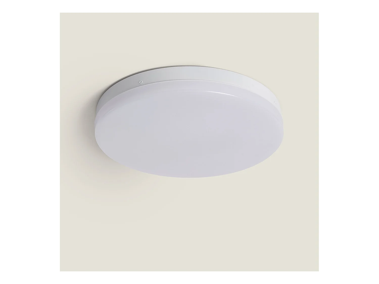 Plafonnier LED 23W Rond Métal Ø350 mm Arlet 3000K Blanc chaud