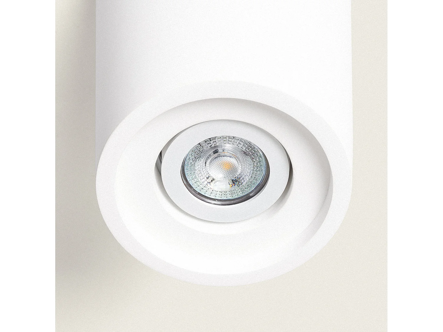 Aplique de Techo Yeso o Cemento Vulni Blanco