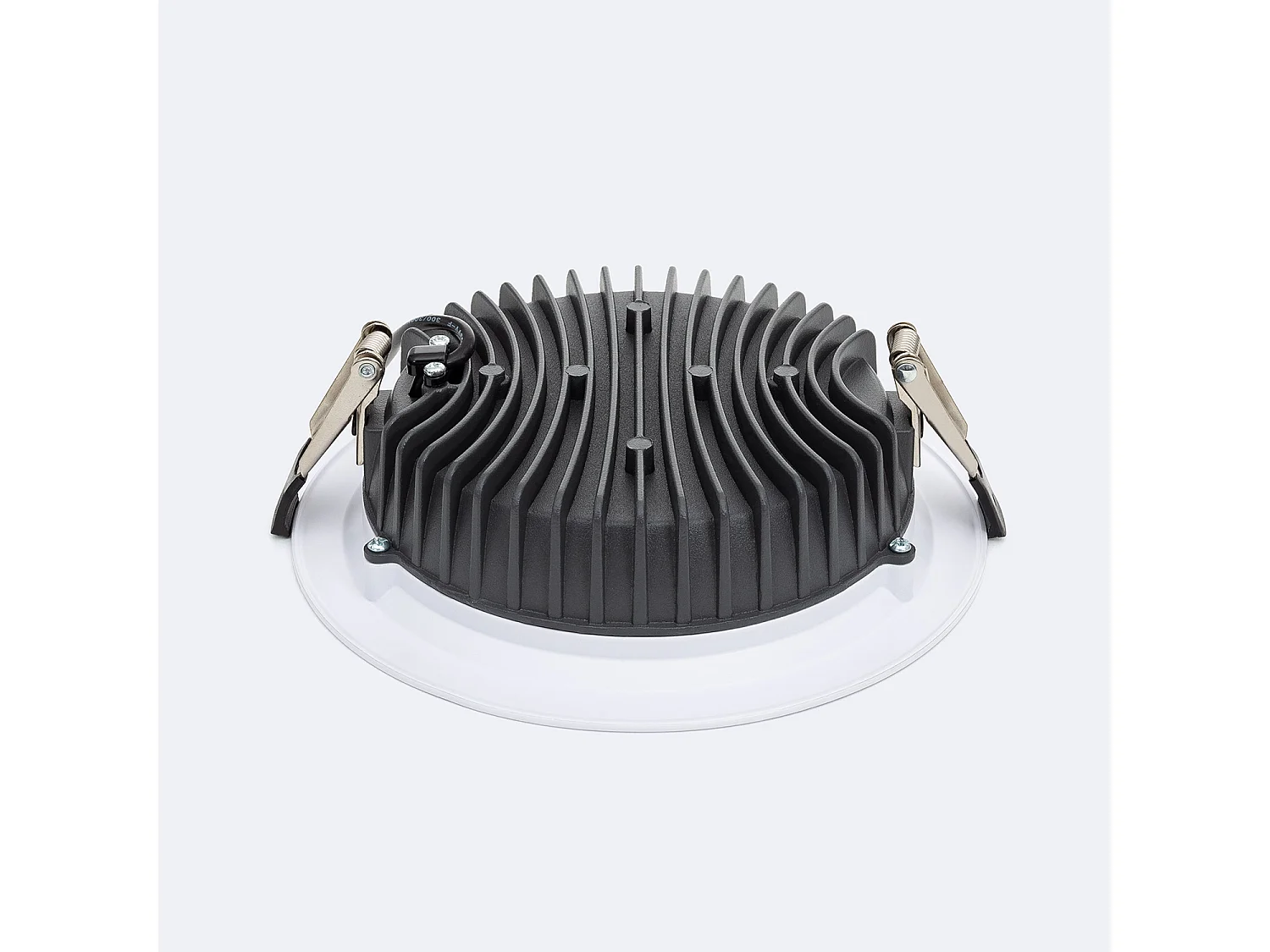 Downlight LED 15W Circolare AERO CCT Selezionabile 130 lm/W Microprismatico Foro Ø 160 mm No Flicker 2700K - 3200K - 4000K Selezionabile (Caldo-Naturale)